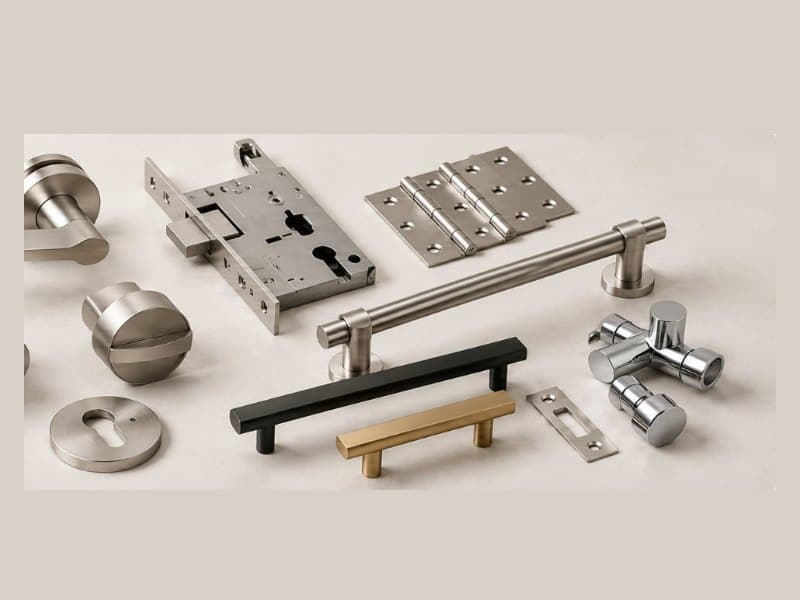 Stainless Lever Handle Set