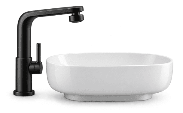 New basin and tap
